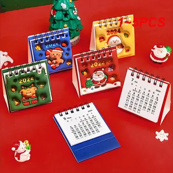 1 ~ 5ШТ Тайвански календар Удобен, практичен и здрав, Носете със себе си Сладки мини-подаръци на допир, настолен календар Здрав