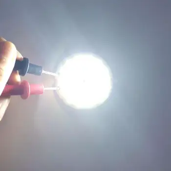 1 бр Топъл/ студен/ червена / Синя светлина COB Чип COB Осветление Кръгло двойно пръстен COB направи си САМ Лампа с диаметър 50 мм Компоненти осветление
