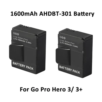 1600 ма AHDBT-301 Батерия AHDBT 301 Bateria 