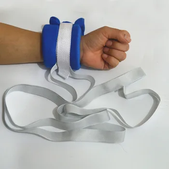 1БР Нов модерен колан за фиксиране на крайниците, определя ръцете и краката на пациента, определя крайници каишка за използване на възрастните хора на психично болни