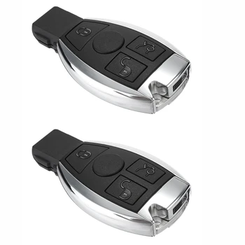 3X автомобилния 3-бутон интелигентен ключ дистанционно 433 Mhz BGA за Mercedes Benz 2000+