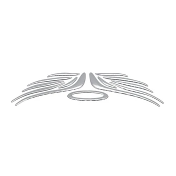 4X 3D Крилата на феите Ангел Кола Auto Камион Логото на Емблемата на Иконата Стикер Стикер 3 цвята