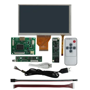 6,5-Инчов AT065TN14 LCD Дисплей С Цифров Преобразувател Сензорен Екран, Такса за Управление на Водача, което е Съвместимо с HDMI За 