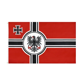90x150 см Немски флаг империя DK Reich за украса