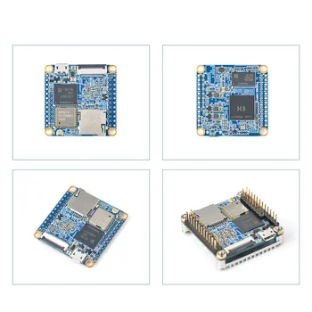 NanoPi НЕО Air Development Board + Радиатор + 8G Карта H3 4-Ядрен 512 MB + 8 GB EMMC WiFi Bluetooth Run UbuntuCore