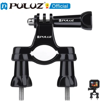 PULUZ Универсално Закрепване на Кормилото на Велосипеда Мотор с Перка за GoPro HERO11 10 9 8 Black 7 6 5 5 Session 4 3 2 1 Адаптер за Камера
