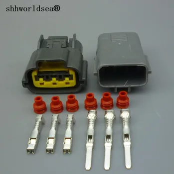 Shhworldsea 3Pin plug TPS сензор авто Водоустойчив Конектор Кабел За Nissan, Mazda RX8 Включете бобина 6098-0141 6195-0012