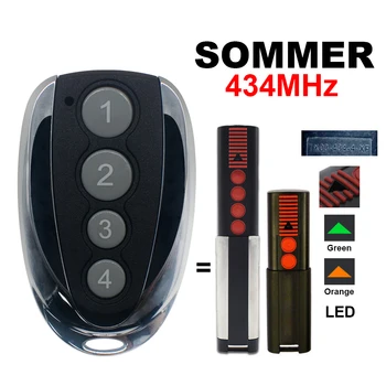 SOMMER 434.42 Mhz TX03-434-4- Восъчни дистанционно управление на гаражни врати XP SOMMER TX03 434 Предавател за отваряне на гаражни врати 4 XP