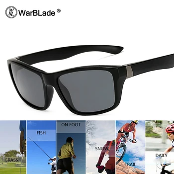 WarBLade Мъжки Слънчеви Очила с Високо Качество С Поляризация UV400 За Шофиране, Мъжки Слънчеви Очила За Мъже, Дамски слънчеви Очила Gafas De Sol KP1823