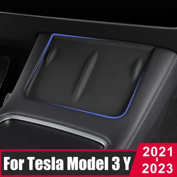 За Tesla, Модел 3 Y 2021 2022 2023 Силикон Безжичен Кабел За Зареждане Мат Нескользящий Мат Прахоустойчив Калъф За Зарядно Устройство За Автомобилни Аксесоари