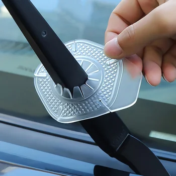 Защитно покритие дупки за чистачки на предното стъкло на автомобила, Пылезащитная защита от листа, Долна ръкав, защита от отломки.