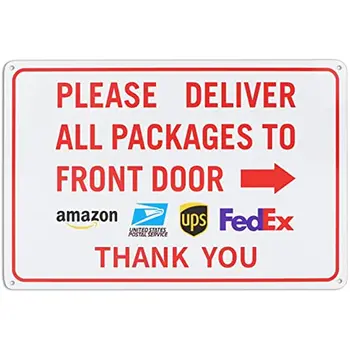 Инструкции за опаковане и знак за доставка, знак кутии доставка Amazon UPS, FedEx
