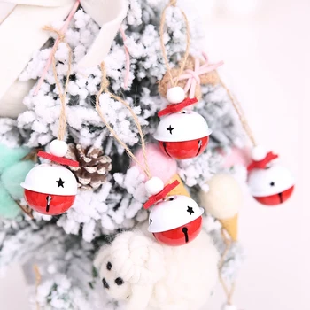 Коледа-свирки, традиционна украса за коледната елха, занаятчийски камбанка с отвори във формата на звезди, металните звънчета, украса за елхата, трайни