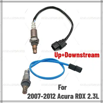 Комплект от 2 теми Кислороден сензор за O2, за да въз основа на 2007-2012 Acura RDX 2,3 л Нагоре + надолу по веригата