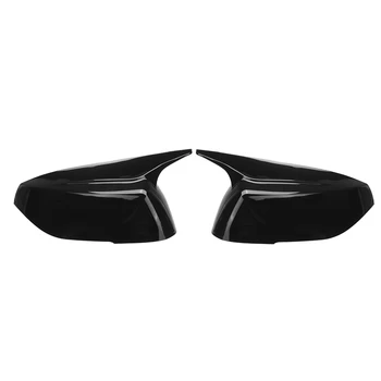 Лъскаво Черен рог, странична врата, огледало за обратно виждане, за довършителни работи, Подмяна на капаци за Infiniti Q50 Q60 2015-2023 M3 Style