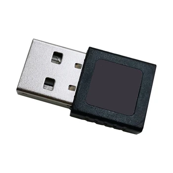 Мини-USB Модул, четец за пръстови отпечатъци, USB Устройство за разпознаване на пръстови отпечатъци Четец за влизане на Windows 10 11 Здравейте, Биометрични ключ за безопасност
