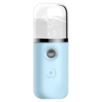 Мини спрей Нано-мъгла за охлаждане на лицето, Спрей за лице, plug-in hybrid чрез USB Овлажнител, Преносим Хидратиращ Козметичен инструмент за грижа за кожата