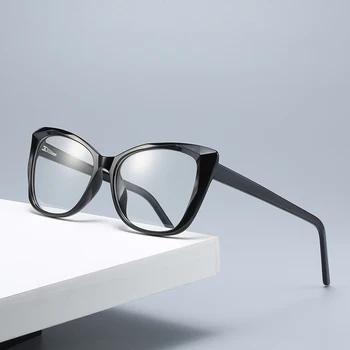 Нова мода Очила в рамки Cat Eye Против Blue Light TR90 Тенденция на Пролетното стъбло Оптични Декоративни очила с високо качество