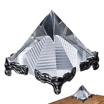 Пирамида K9 AAA Кристални Стъклена Пирамида Резбовани Пирамида на Египет, Египетски Кристален Пирамида Кристални Кърпички За Домашен интериор Дропшиппинг
