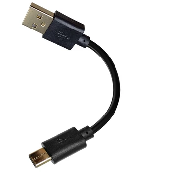 позлатен конектор C-type USB 2.0, подходящ за медни кабели за предаване на данни 3A за телефони, таблети и компютри Android 10 см