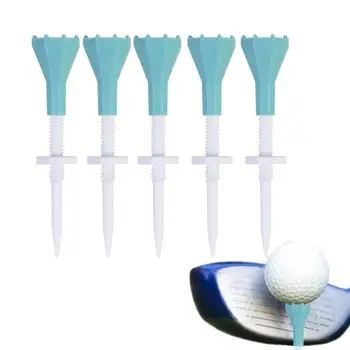 Професионални тениски за голф Ограничителни колчета за топка за голф Стабилна структура Инструмент за практикуване на голф, за корта и постелки тренировъчно поле