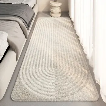 Шарен килим за спалня нощни мат Пухкав голям килим за хол Плюшено килимче за хола мат Етаж Меки кадифени килими за деца