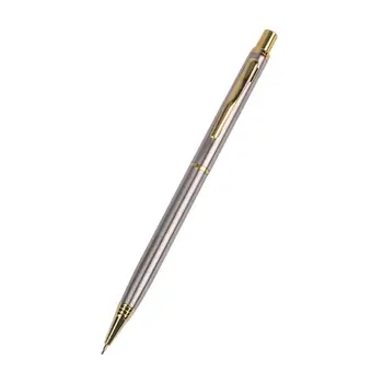 0,5 мм Търговски метална Химикалка химикалка с Механичен молив Автоматични писалки за писане изготвяне на Ученически пособия, Канцеларски материали R66F