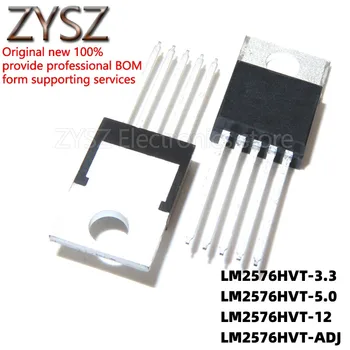 1 бр. чип регулатор на напрежението LM2576HVT-5.0/3.3/12V/ADJ вграден TO-220-5