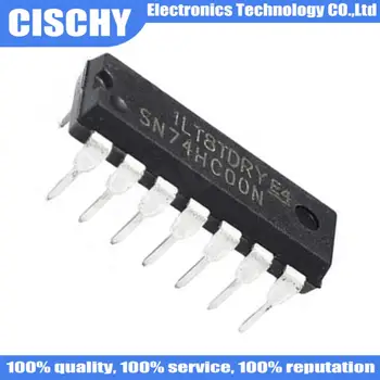 10 бр./лот SN74HC00N SN74HC00 DIP14 74HC00 DIP-14 оригинален чип в наличност на склад