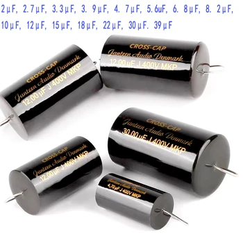 2 елемента Наскоро внесен делител на честотата на напречните напрежение 400 В, в комбинация с конденсаторным звук 0,10 uf ~ 330 icf