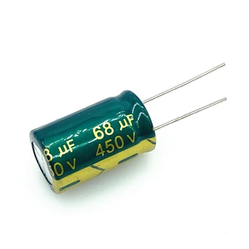 4 бр./лот 450 68 ICF 450 68 icf Ниско съпротивление esr/Импеданс висока честота на алуминиеви електролитни кондензатори размер 16*25 20%