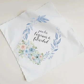 Para las Lágrimas de Felicidad Madre de la Новия Madre del Novio Spanish Wedding engagement Моминско парти Handkerchief