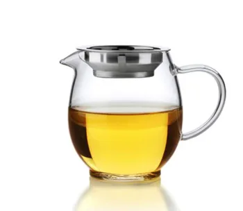 Penguin 650 мл от устойчиви на топлина стъкло, Панаирните чаша, Сервировочная чаша, кана за чай филтър, подарък чаен комплект, цедка за чай кунг-фу