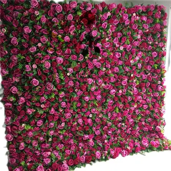 SPR Цветна Стена Сватбена Украса Розова Стена Сватбена Украса Изкуствени Цветя Розова Стена Цветна Стена