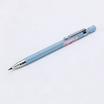автоматично притежателя грифеля за моливи 2 елемента, ученически пишещи средства, канцеларски материали, механични моливи, набор от правила за рисуване, Корейски канцеларски материали