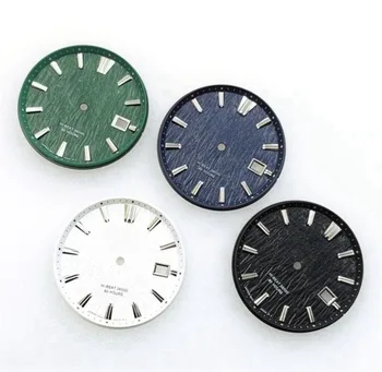 Аксесоари за часовници Циферблат 33,5 мм Циферблат Черен Бял син Циферблат GS за Япония Механизъм NH35 NH36