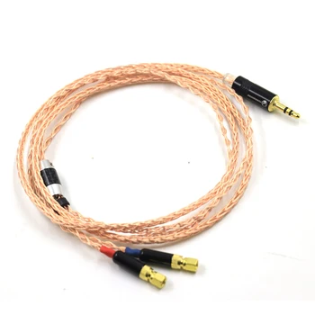 Актуализация на слушалките от монокристаллической мед 7N OCC 3,5 мм, смяна на кабел за (на винт) Hifiman HE6 HE5 HE400 HE500 HE600 HE