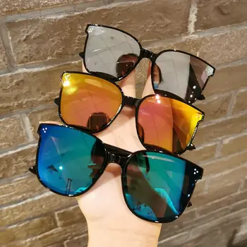 Детски квадратни слънчеви очила в малка рамка За момичета, Маркови дизайнерски модни слънчеви очила за момчета, слънчеви очила са за улицата UV400 Gafas De Sol