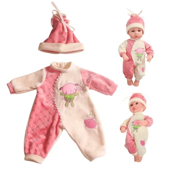 Дрехи за момче Baby for Кукла за 47-centimetric новородено Бебе for Кукла, плюшен шапка, боди