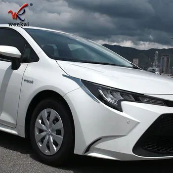 За 2021 2022 Toyota Corolla Touring предна Светлина на фенер Хромирани елементи, покритие с ABS, 2 бр./компл.