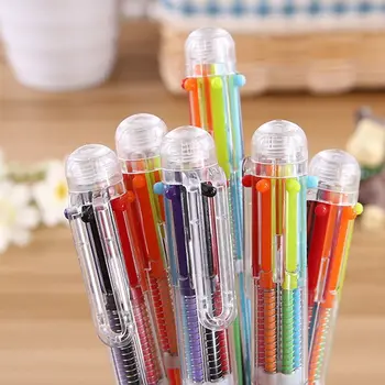 Инструмент за писане 0.7 mm, студентски механични химикалки, пишещи средства, дръжка за подпис, многоцветни химикалки химикалка химикалка, писалка с цветно мастило