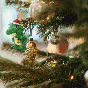 Коледна Украса Крытое Дърво Динозавър Висящи Украшения На Коледно Окачен Фестивал Украса