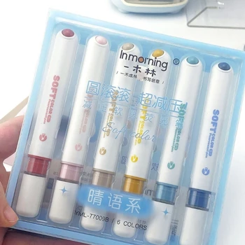 Комплект маркери химикалки с топчета Y5GE, бързо съхнещи маркери-хайлайтеры, цветни маркери