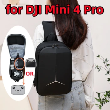 Модни Нагрудная Чанта за DJI MINI 4 PRO Drone, Чанта За Съхранение на Дрона, Наклонена Чанта, Кутия за Аксесоари за DJI Mini 4-Pro Case