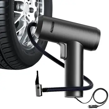 Накачиватель гуми за електромобили 12 vdc Ръчно въздушен компресор Безжичен Кабелна надуваем помпа Портативен въздушен помпа за помпане на гуми за колата