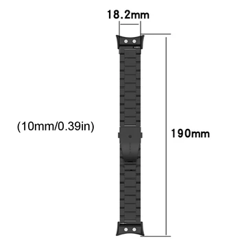 Нова каишка за часовник от неръждаема стомана-Garmin Forerunner 45 45S Swim 2