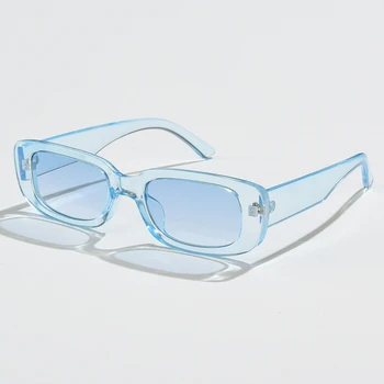 Нови Малки Слънчеви Очила на Жените и Мъжете Модни Реколта Маркови Дизайнерски Хип-Хоп Квадратни Зелени Слънчеви Очила Дамски Очила с UV400 _DBT-2928_