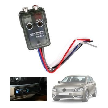 Обновен автомобилен стереосистемный преобразувател на високи и ниски честоти за автоматично усилвател-субуфер, CD плейър, адаптера на високи и ниски честоти
