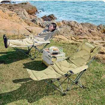 Плажна стол за къмпинг, релаксиращ мобилен дизайн, единични удобни сгъваеми столове за тераса, маси Mobilya Минималистичная мебели