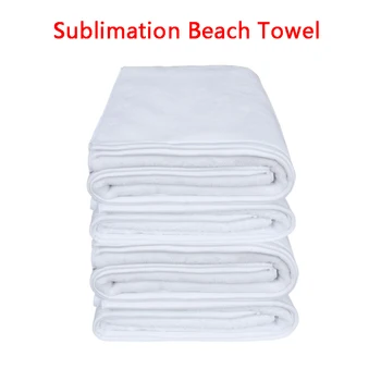 Плажна хавлия с размери 70x150 см, бяло Сублимационное кърпа от микрофибър, за пътуване, спорт, Быстросохнущее Впитывающее кърпа за Йога